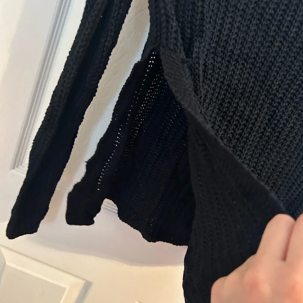 {OLIVACEBOUS} Black turtleneck Sweater - Picture 5 of 9